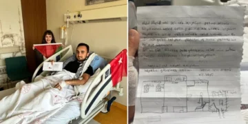 İsrail’in yaraladığı Türk aktiviste yeğeninden duygulandıran Filistin mektubu