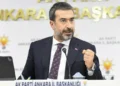 AK Parti Ankara İl Başkanı Özcan’dan Özel’e sert tepki: Hizmet yerine nefret kusanların son sığınağı provokasyondur