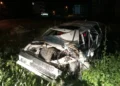Samsun’da otomobil devrildi: Altı kişi yaralandı