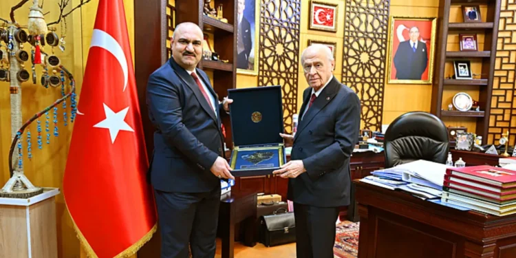 MHP Genel Başkanı Devlet Bahçeli, Kerkük Valisi Ağa’yı kabul etti