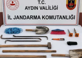 Magnesia Antik Kenti’nde kaçak kazıya suçüstü: 3 şüpheli yakalandı