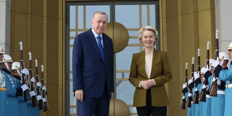 Başkan Erdoğan AB Komisyonu Başkanı Leyen ile görüştü