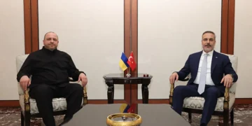 Bakan Fidan, Rüstem Umerov ile bir araya geldi!