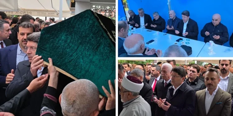 Yılmaz Tunç’un acı günü: Kayınpederi Kemalettin Şahin son yolculuğuna uğurlandı