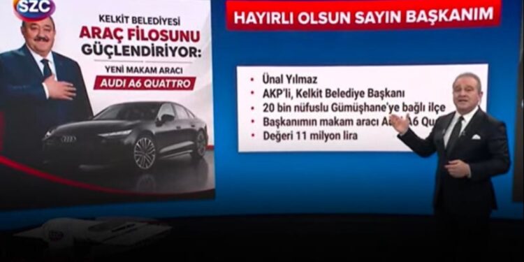 20 bin nüfuslu ilçeye 11 milyonluk makam aracı