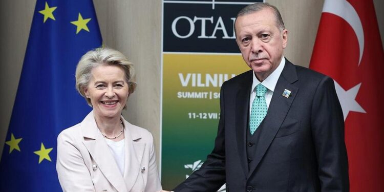 SON DAKİKA | Cumhurbaşkanı Erdoğan, Ursula von der Leyen ile görüştü