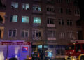 Kayseri’de 4 katlı binanın bodrumunda yangın