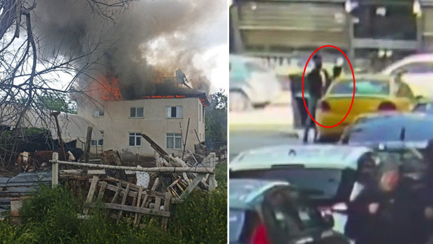 Burdur’da anahtarı üzerinde bırakılan taksiyi götürmeye çalışmıştı, bu kez ailesinin evini yaktı