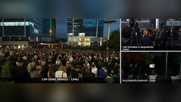 CHP Genel Merkezi’nde arbede yaşandı