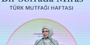 Emine Erdoğan: Türk mutfağı, Anadolu’nun ruhunu dünyanın dört bir yanına taşıyan en latif kültür elçimiz