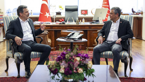 TİP Genel Başkanı Erkan Baş ve sendikalardan CHP’ye ziyaret