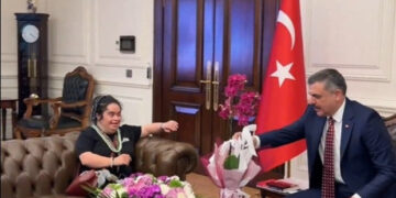 Bakan Çiftçi, down sendromlu Kısmet’i misafir etti