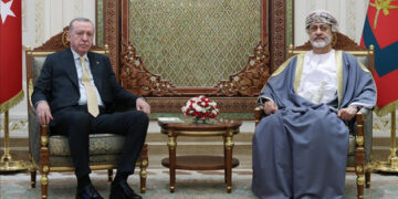 Cumhurbaşkanı Erdoğan, Umman Sultanı Heysem bin Tarık ile görüştü