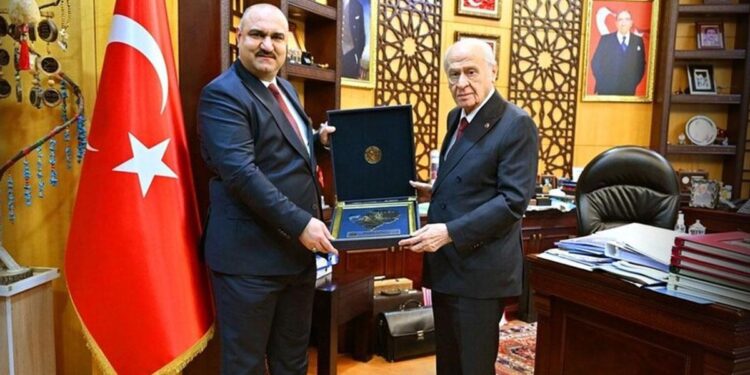 MHP Lideri Bahçeli, Kerkük’ün Yeni Türkmen Valisi’ni Kabul Etti