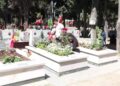Şehit yakınları bayramda Edirnekapı Şehitliği’nde