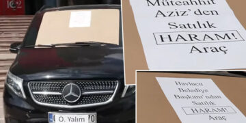 Özgür Özel’in makam aracı satılığa çıktı! Araçların üzerindeki yazılar dikkat çekti