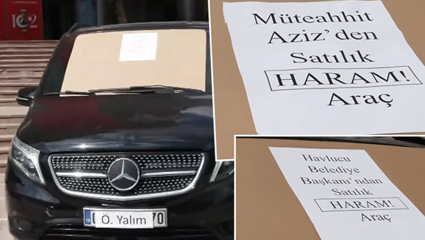 Özgür Özel’in makam aracı satılığa çıktı! Araçların üzerindeki yazılar dikkat çekti