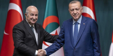 Cumhurbaşkanı Erdoğan, Cezayirli mevkidaşı Tebbun ile görüştü