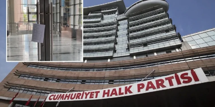 CHP Genel Merkezi girişine ‘mutlak butlan’ kararı asıldı