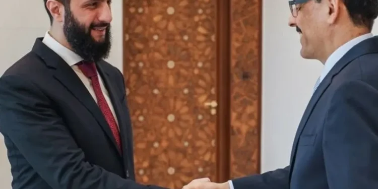 Suriye’de kritik zirve: İbrahim Kalın ve Şara görüştü