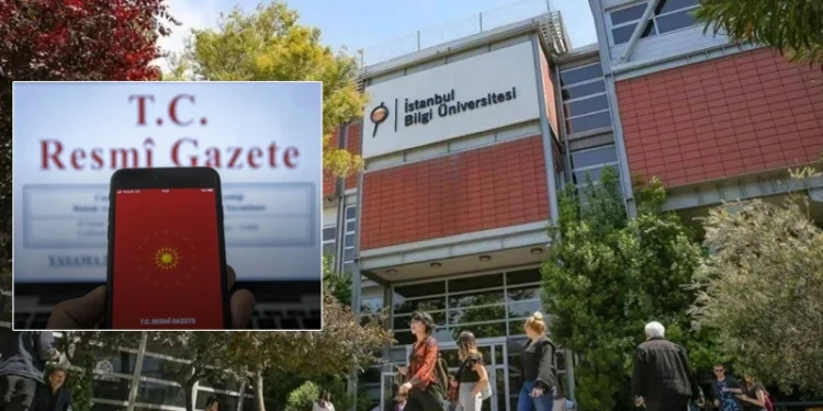 Karar Resmi Gazete’de yayımlandı: İstanbul Bilgi Üniversitesi yeniden açıldı