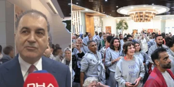 Ömer Çelik: Kardeşlerimiz, Gazze’deki soykırıma karşı durmak adına bu yolculuğu gerçekleştirdiler