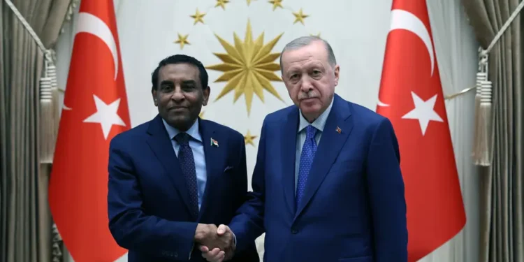 Cumhurbaşkanı Erdoğan, Sudan Başbakanı İdris’i kabul etti