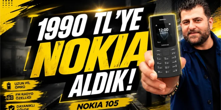 BİM’de Satılan Tuşlu Asker Telefonunu Aldık – Nokia 105 İncelemesi