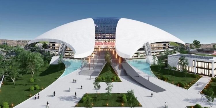 İşte Türkiye’nin yeni stadyumu! Yüzde 95 tamamlandı