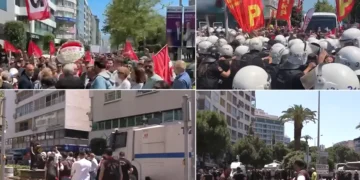 Özgür Özel’in İzmir mitinginde gerginlik