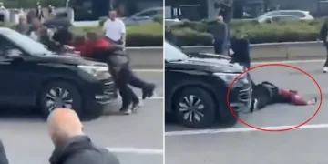 Kitleyi provoke etti, partilileri ezdi: Plakanın sahte olduğu ortaya çıktı