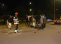 Ordu’da alkollü sürücü park halindeki hafif ticari araca çarptı: İki kişi yaralandı