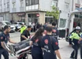 Edirne’de panelvan park halindeki 5 araca çarptı: İki kişi yaralandı