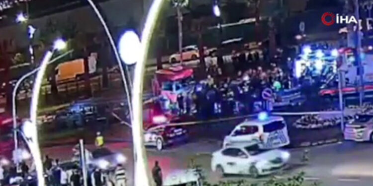 Giresun’da 5 kişinin öldüğü, 6 kişinin yaralandığı kaza anı kamerada