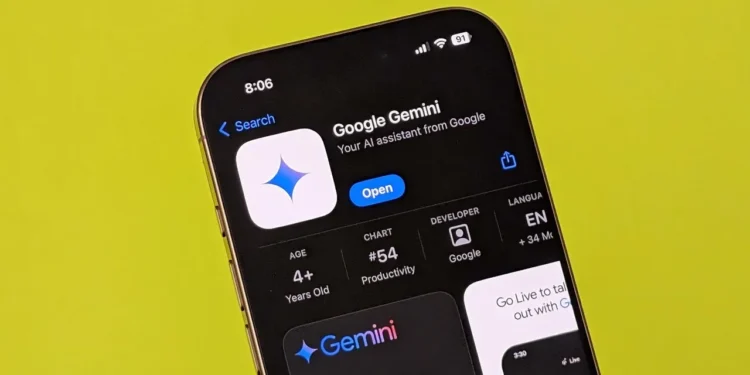 Google Gemini Arayüzü Baştan Aşağı Yenilendi