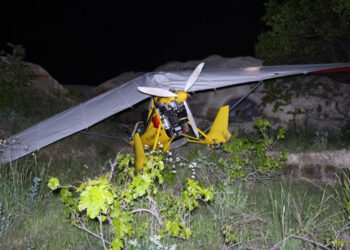 Kapadokya’da microlight hava aracı zorunlu iniş yaptı: 2 yaralı