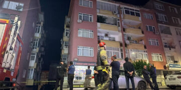 Kocaeli’de 7 katlı bina tedbiren boşaltıldı