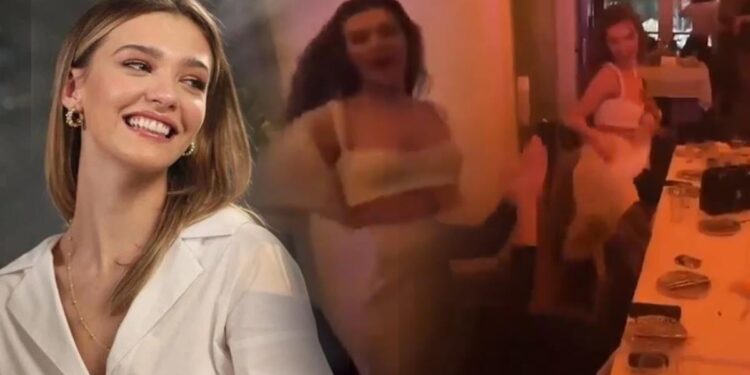 Ünlü oyuncu Melisa Döngel’in dansı gündem oldu