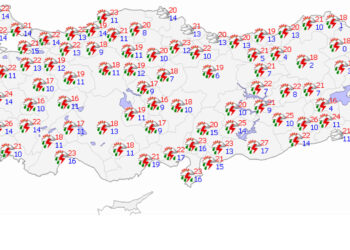 Meteoroloji’den 81 il için kuvvetli sağanak uyarısı