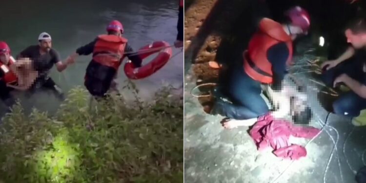 Sulama kanalına düşen genç kalp masajıyla hayata döndürüldü