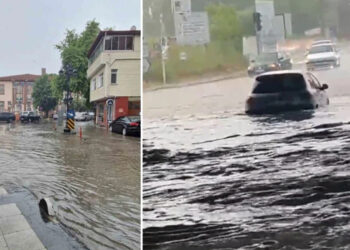 Tekirdağ’da sağanak etkili oldu, ekipler teyakkuza geçti