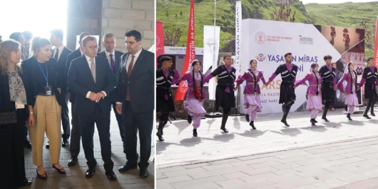 Kars Yaşayan Miras Şöleni coşkuyla başladı: Kent sanatsal ve kültürel birikimiyle şölene ev sahipliği yapıyor