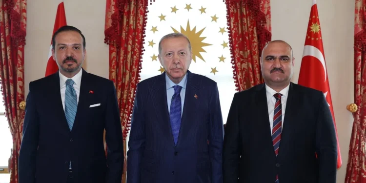 Başkan Erdoğan, Kerkük Valisi Ağa’yı kabul etti