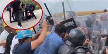 Edirne’de Erdoğan’a seslerini duyurmak isteyen madencilere yerlerde sürüklediler