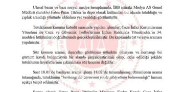 Bakan Mustafa Çiftçi talimat verdi! “Çıplak arama” iddiasına soruşturma