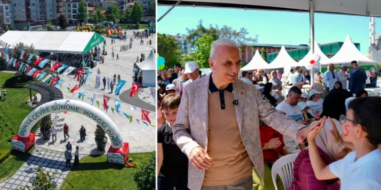 Ümraniye’de çevre şenliğine yoğun ilgi