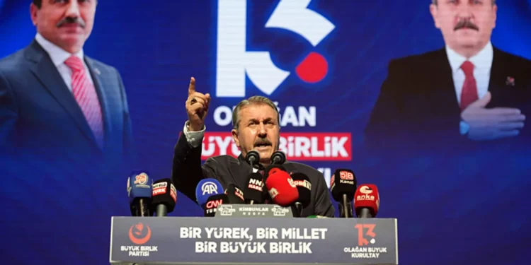 Mustafa Destici, BBP Genel Başkanlığına yeniden seçildi