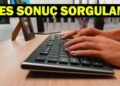 ALES AÇIKLANDI MI? ALES/1 Sonuçları ÖSYM AİS Sorgulama Ekranı