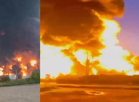 Ukrayna’dan Rusya’ya İHA saldırısı! ‘Petrol tesisi vuruldu’