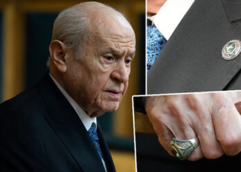 MHP lideri Bahçeli’nin taktığı yüzük ve rozet dikkat çekti! İşte anlamları…